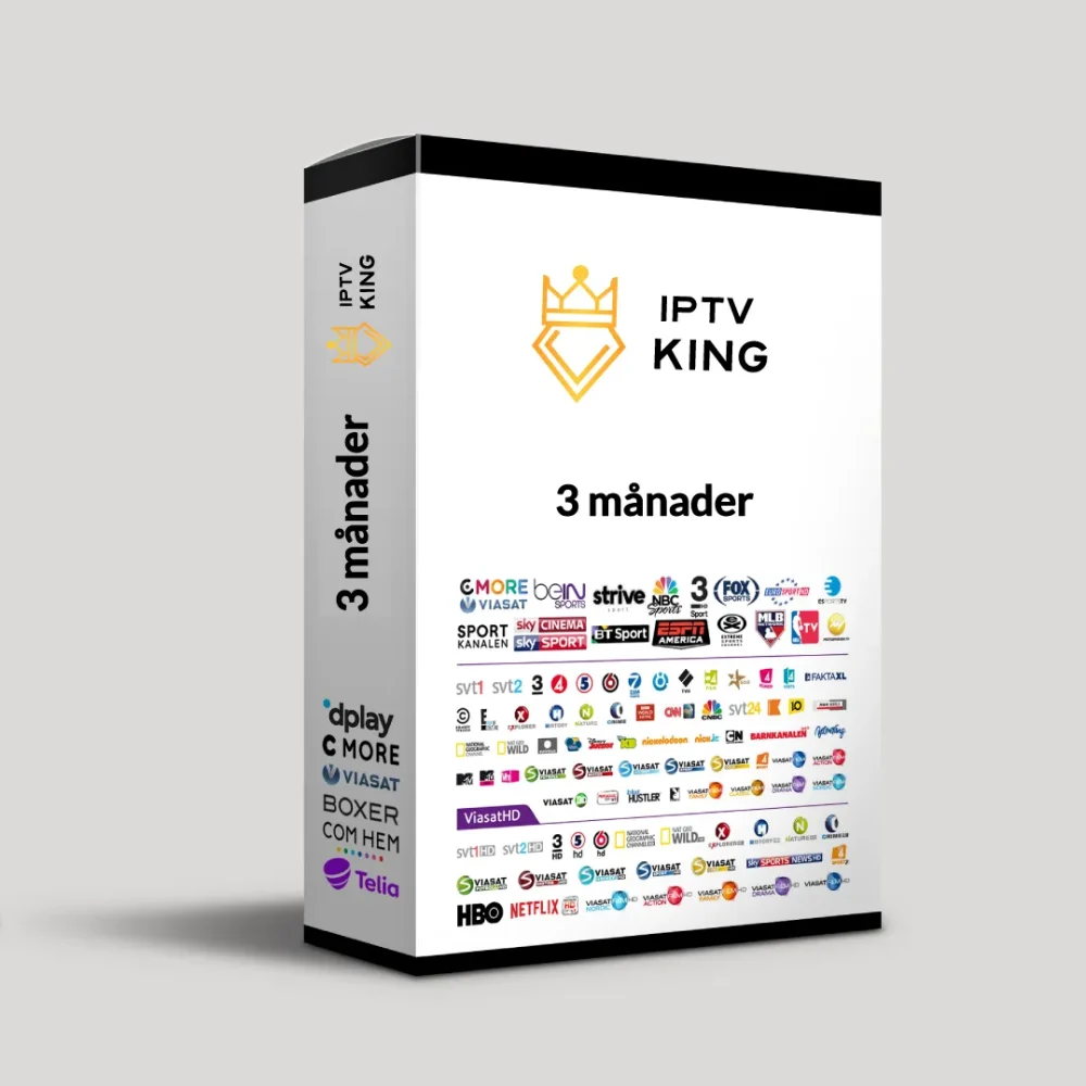 IPTV King 3 MÅNADER​