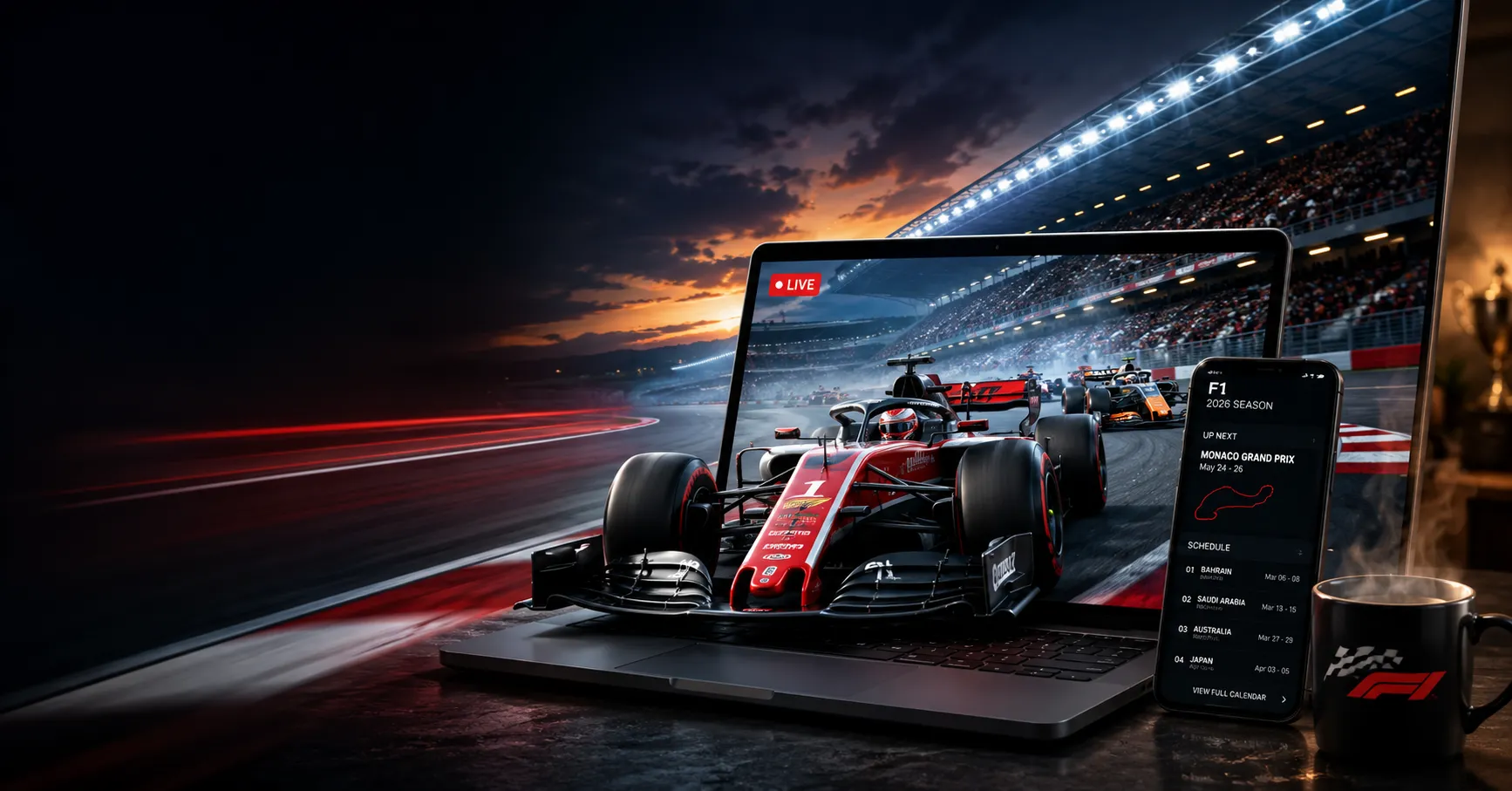 F1 Streaming Guide 2026 Where to Watch Every Race Legally